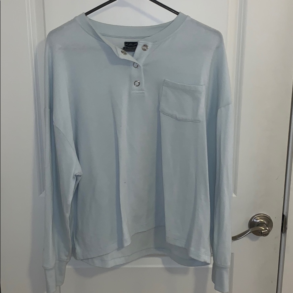 UO light green long sleeve